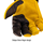 Premium Grain Goatskin & Cowhide TIG Welding Glove - Unique Three-Finger Design